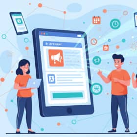 イベント情報の瞬時配信